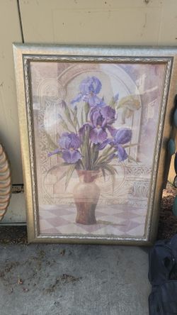 Large Floral Picture