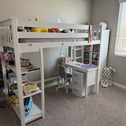 Loft And Desk Bed