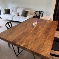 Crate And Barrel Dining Table 