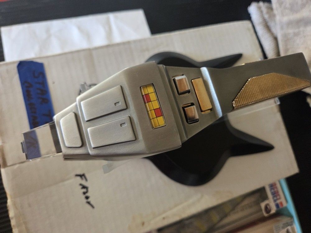 Star Trek Franklin Mint Pewter Phaser