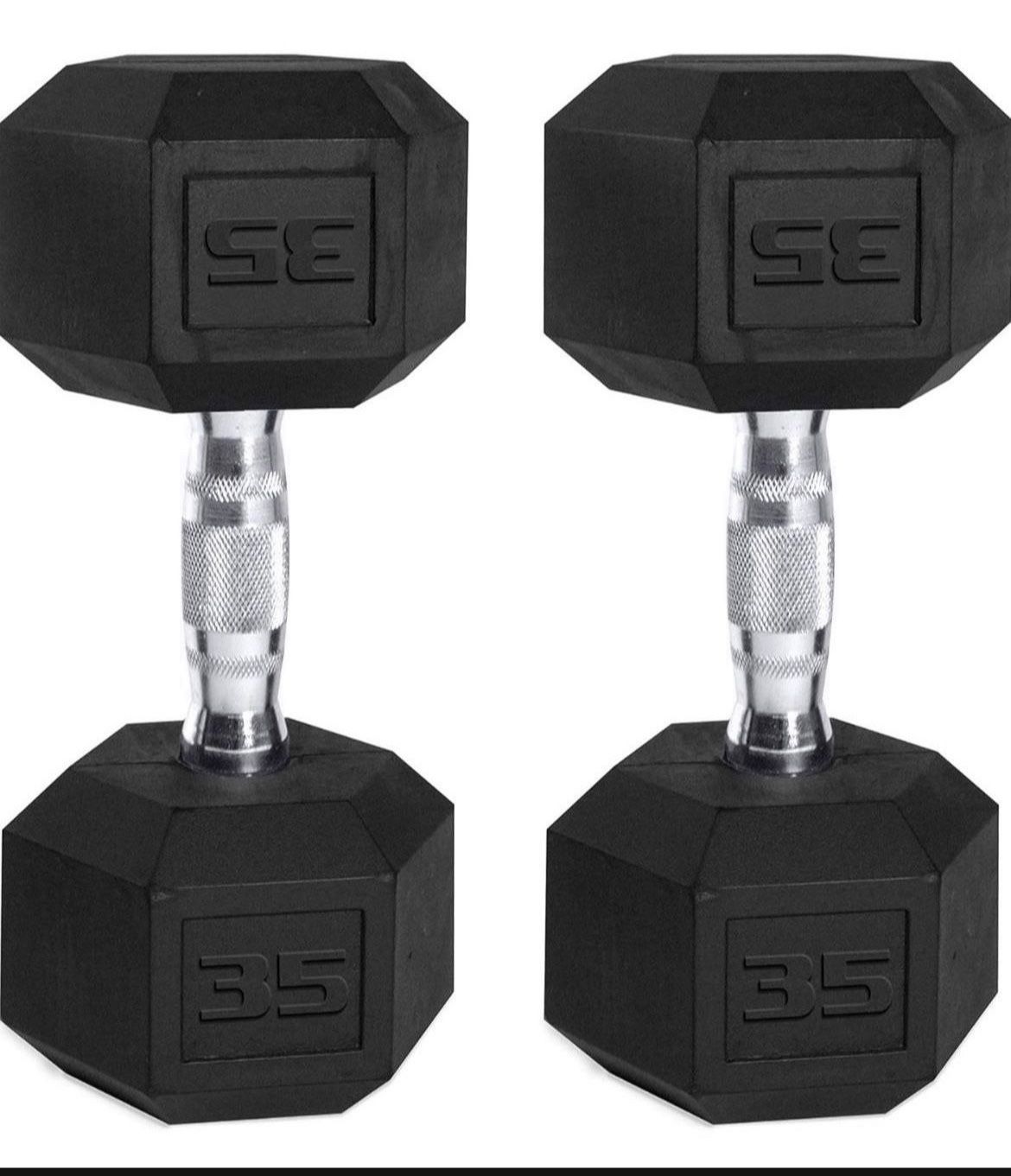 35lbs Dumbbell Set PRICE IS FIRM