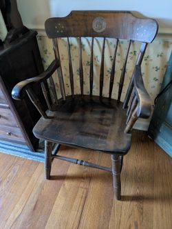 Limited Edition (#0124) - Wood Bicentennial 1(contact info removed) chair