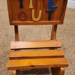 Children’s Little Wooden "Time Out" Chair