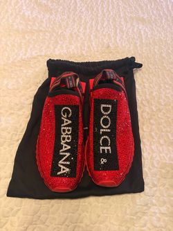 Dolce & Gabbana Red Sneakers Size 44.5