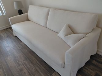 IKEA HYLTARP 3-Seat Sofa – Gransel Natural – Excellent Condition – Waterproof Protected