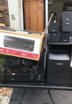 Bose speakers and Sony receiver