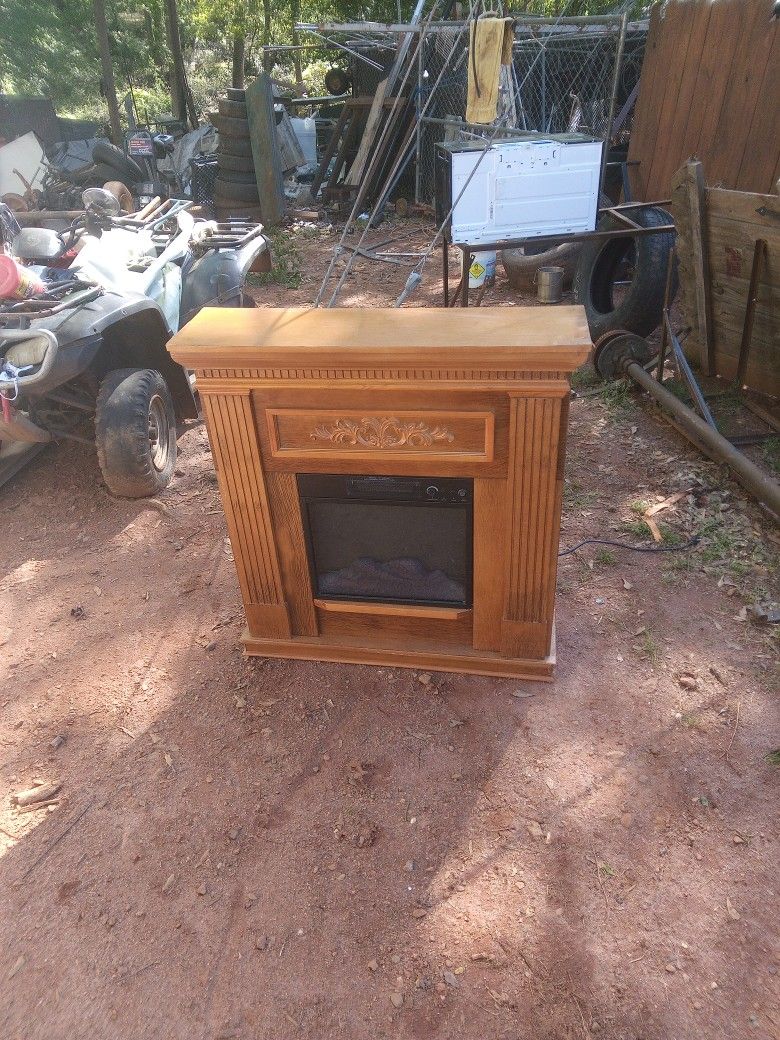 Fire Place. Heater.