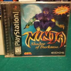 Playstation 1" Ninja Shadow of Darkness" ( Vintage 1998 )