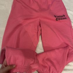 PINK JOGGER SWEATPANTS