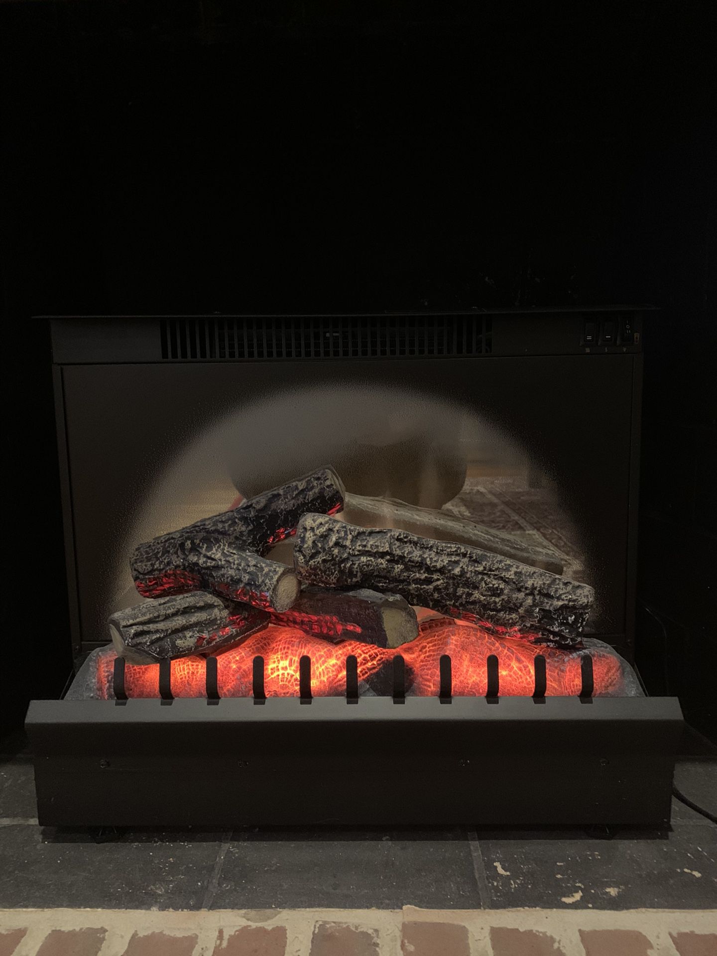 Electric fireplace heater - plug in