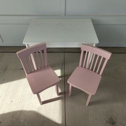 Toddler Table And 2 Chairs
