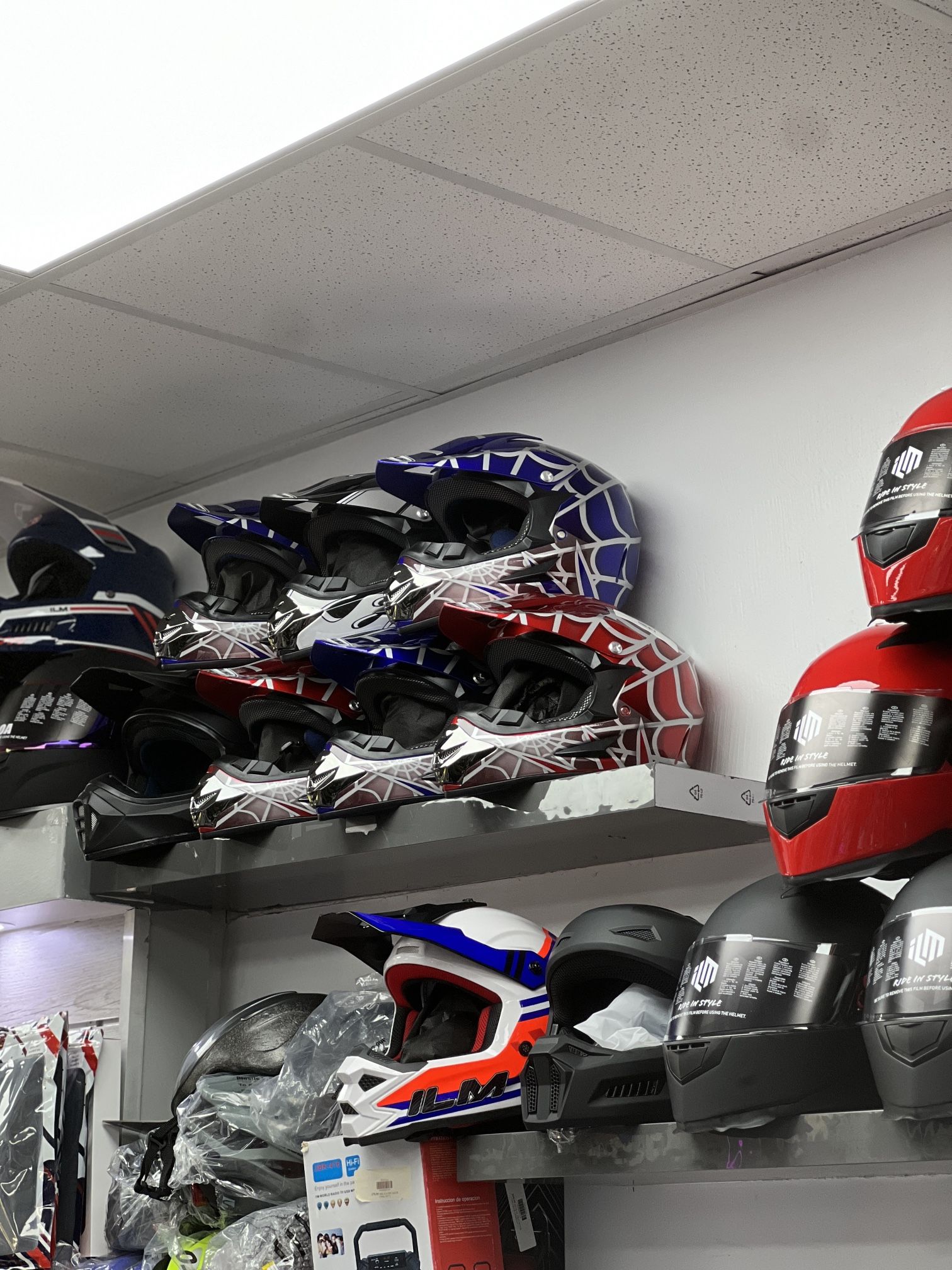 BRAND NEW HELMETS