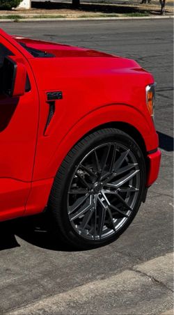 TIS Motorsports 506GM Gunmetal Custom Wheels
