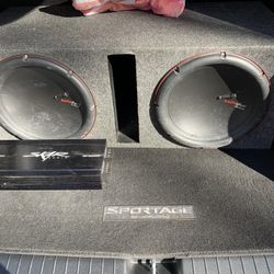 Subwoofers And Amp
