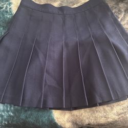 Navy Blue Skirt 
