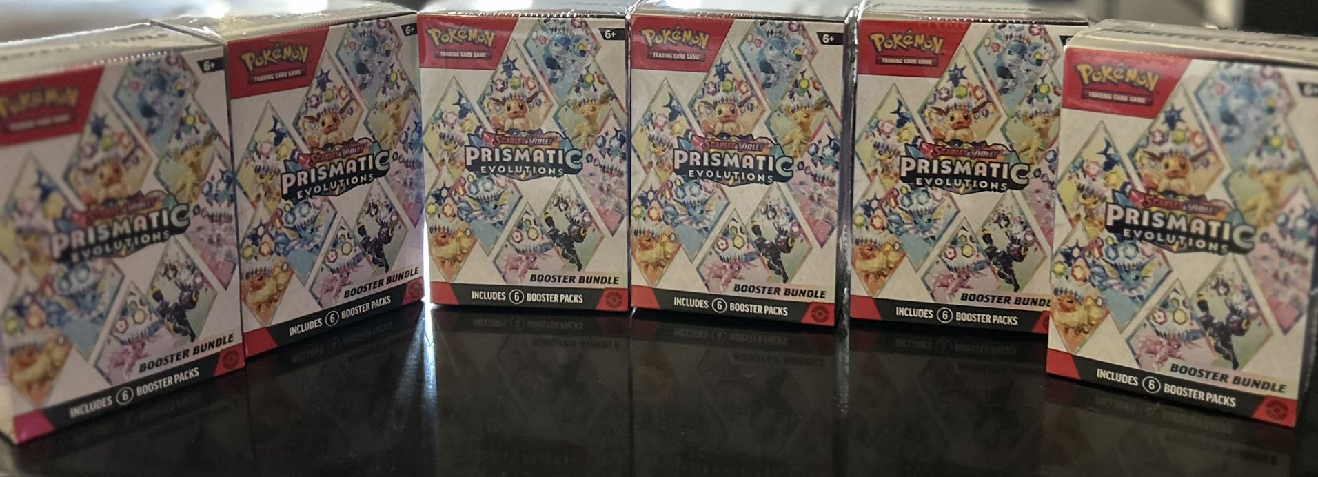 Pokemon Prismatic Booster Bundles (Lot Of 15)