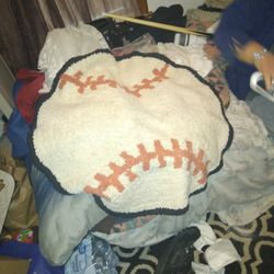 Baseball Rug
