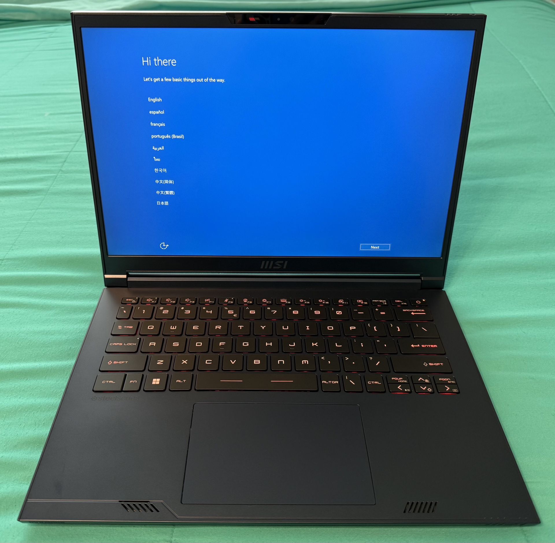 Slim Gaming Laptop - MSI Stealth 14