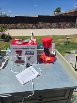 Smart Hummingbird Feeder Camera
AI Identification, 2.5K UHD, Night Vision,