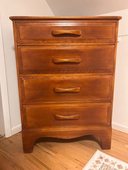 Solid wood dresser