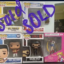 FUNKO POPS (PRICES👇🏽 ⬇️⬇️⬇️))))