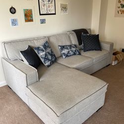 Brand New Grey Pull Out Couch 