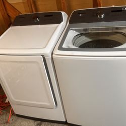 Samsung Set Gas Dryer And Washer 