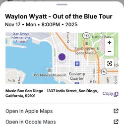 Waylon Wyatt Concert Tickets 