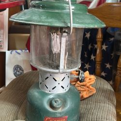 Coleman Oil Lamp 1954