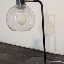 Modern Desk Lamp with Wireless Phone Charger