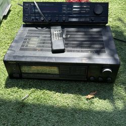 Two Stereo Receivers 