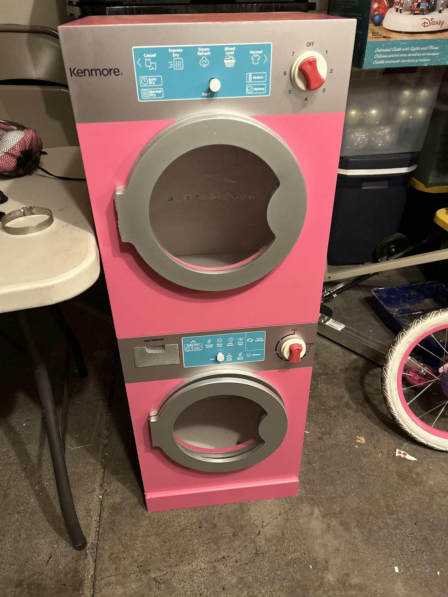 Kids Pretend Play Washer And Dryer 