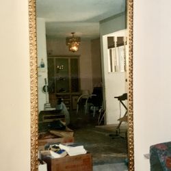 Large Antique Mirror