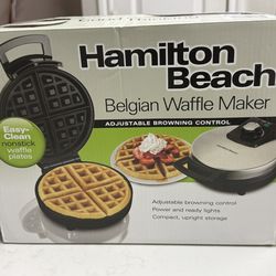 Hamilton Beach Belgian Waffle Maker