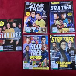Lot STAR TREK ENTERTAINMENT WEEKLY TIME MAGAZINE