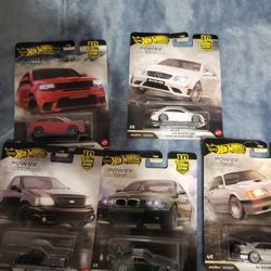 Hotwheels Power Trip Set Of 5