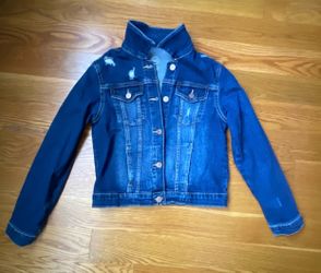 Girls’  Denim Jacket (Size 10-12) $10