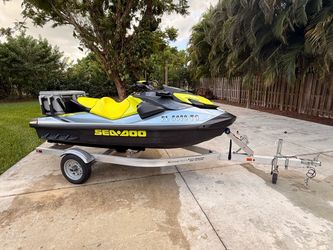Sea-Doo GTI Personal Watercraft with Trailer