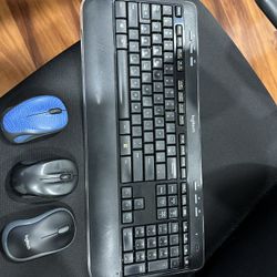 Logitech Wireless Mouse Keyboard 