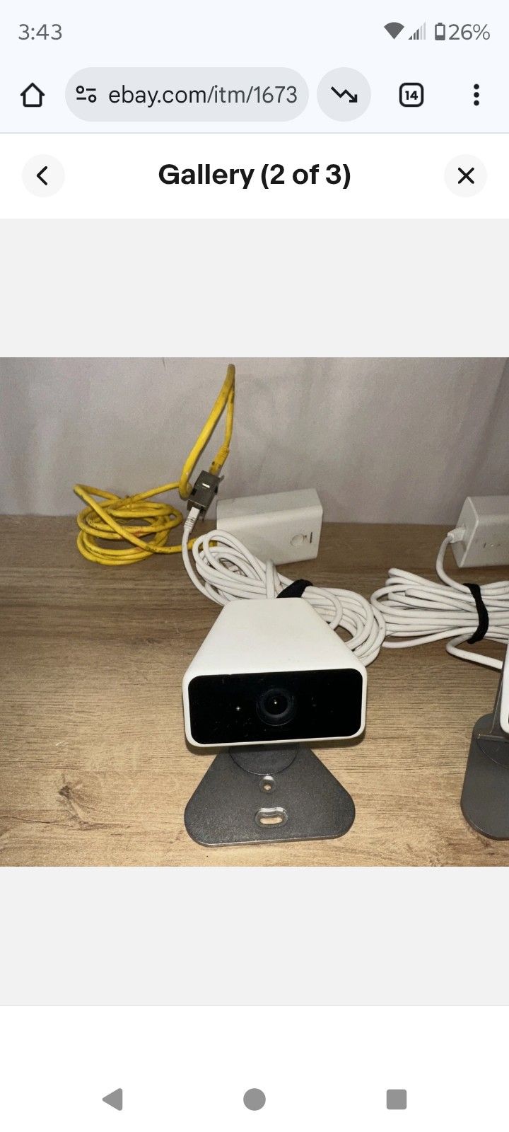 X-Cam2 30$!For All Three Never Used