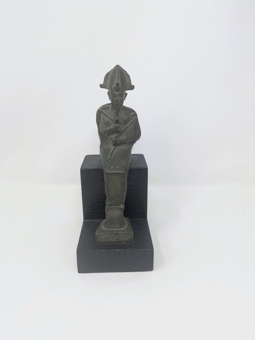 Antique Egyptian Seated Osiris Statue | Egyptian Revival Period