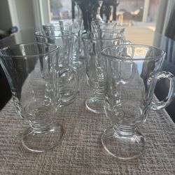 Irish Coffee mugs set of 8