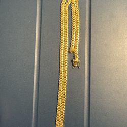 14k gold cuban link