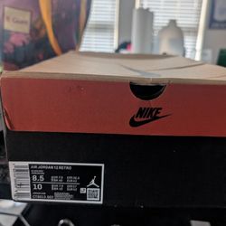 Air Jordan Retro 12 Black/Red Size 8.5