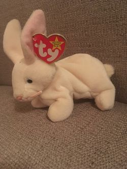 Ty Beanie Babie 'nibbler" Very Rare New Mwmt Collectors Item Tag Rarities