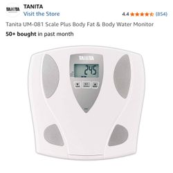  Scale Plus Body Fat & Body Water Monitor