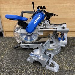 KOBALT (contact info removed) 10" 15-Amp Dual Bevel Sliding Compound Corded Miter Saw