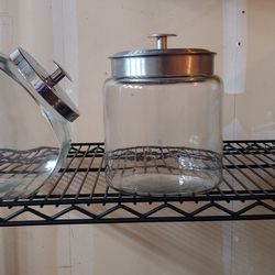 Glass Jars Goodie bins 