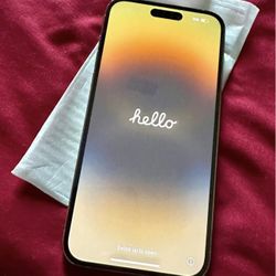iPhone 14 Pro Max Unlocked Works For All Services. Back Has Few Cracks. Screen And Everything Is Perfect 