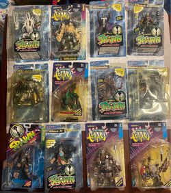 SPAWN 1996/1997 McFarlane Toys Spawn Action Figures (12) Pick Up Only Millbrook & Dakota, Fresno CA.